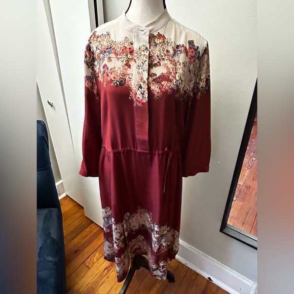 All Saints 100% Silk Dress - Picture 5 of 9